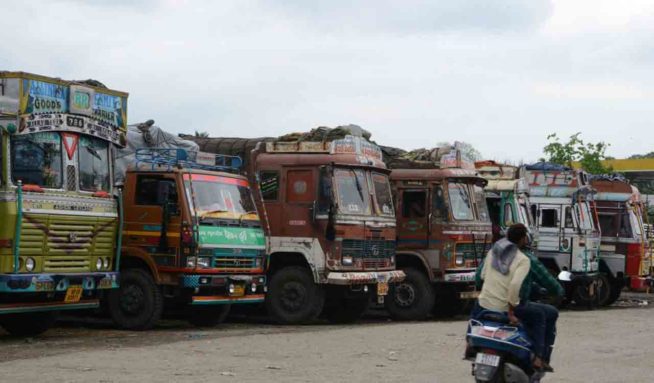 Transport vehicles default on Rs 6.89 cr tax in Jagtial