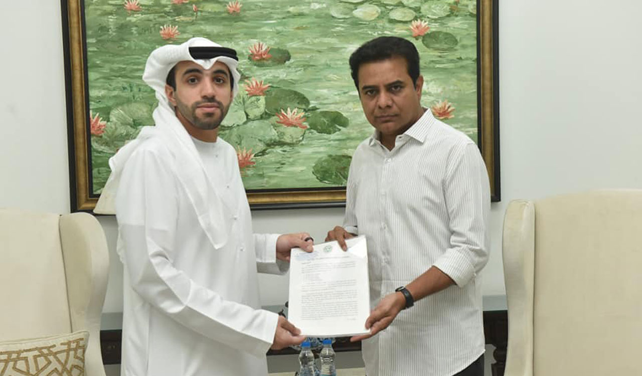KTR appeals to UAE to release five Telangana NRIs
