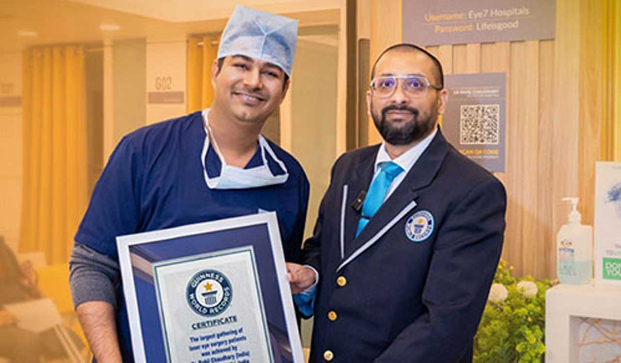 By treating 250 Contoura Vision Laser eye patients in one day, Delhi doctor creates Guinness World Record