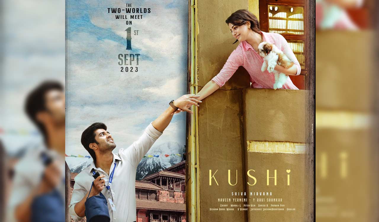Vijay Deverakonda and Samantha s Kushi movie release date has been announced Telangana Today