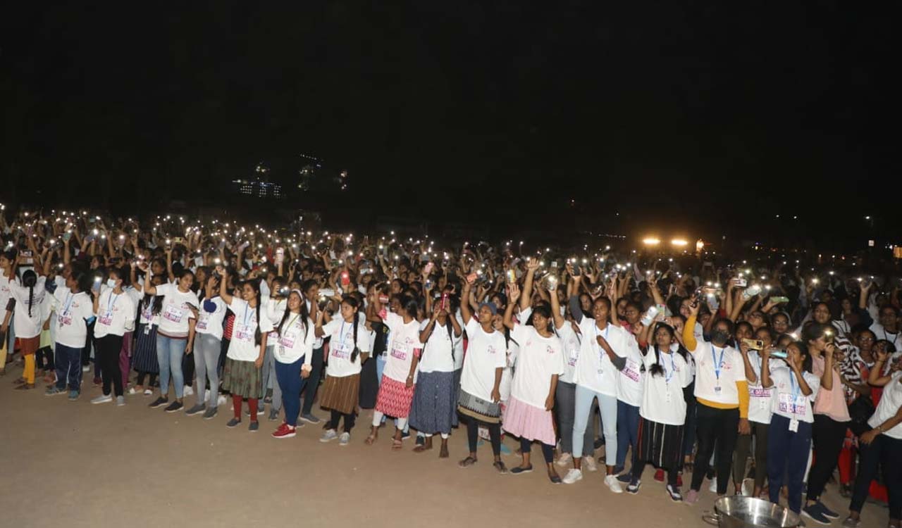 Hyderabad: Hundreds of women participate in ‘Embrace Equity’ run