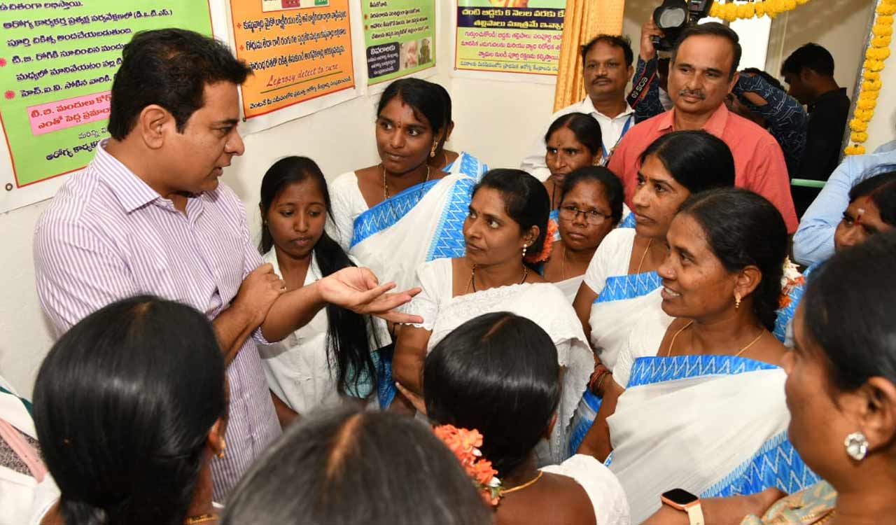 ASHA workers paid highest salaries in Telangana: KTR