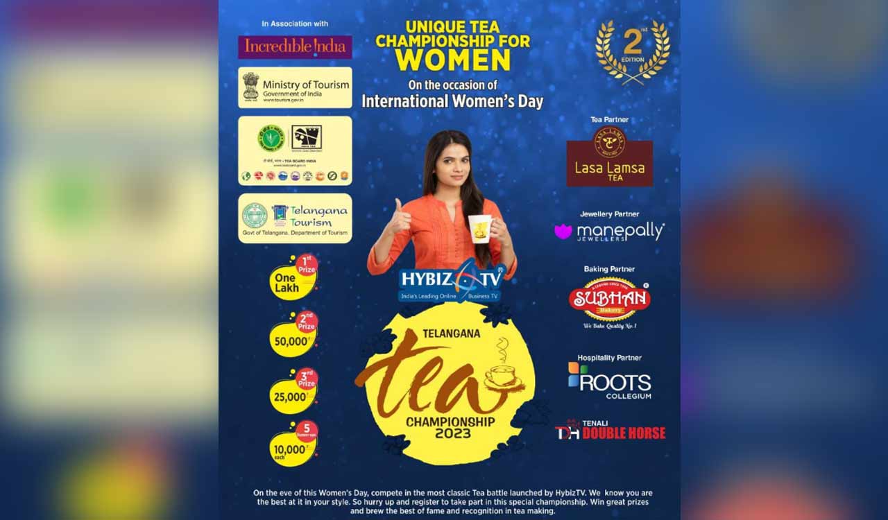 Hybiz TV to hold Telangana Tea Championships for women on March 26