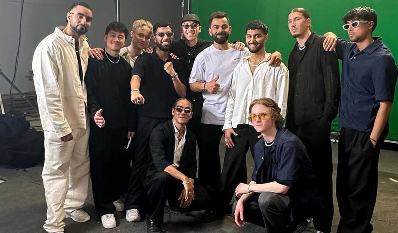 Virat Kohli grooves with Norway’s dance group Quick Style, wife Anushka Sharma reacts