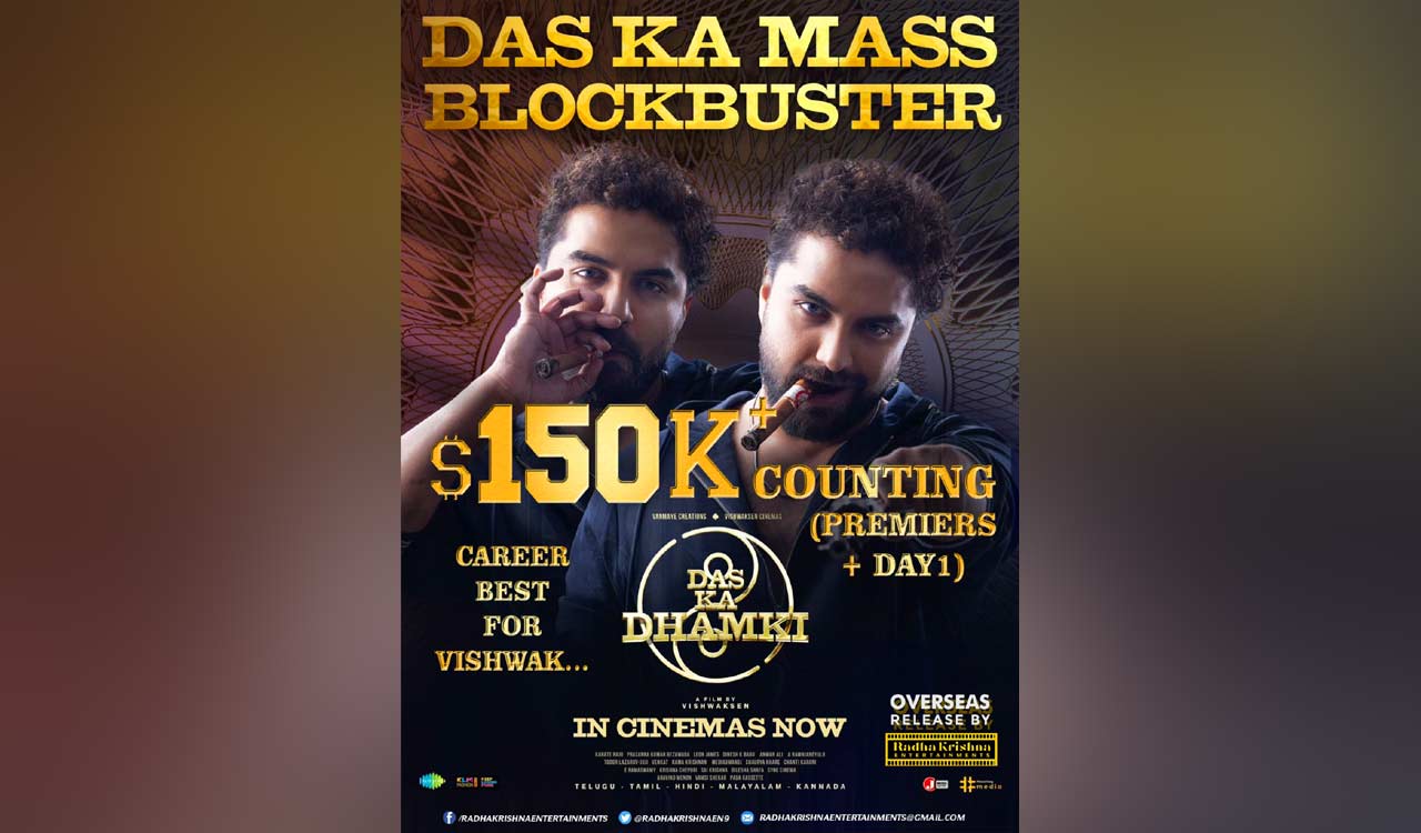 Vishwak Sen gets his career best opening with Das Ka Dhamki