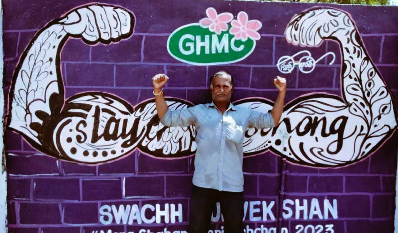 GHMC comes up with ‘selfie walls’ to discourage garbage dumping