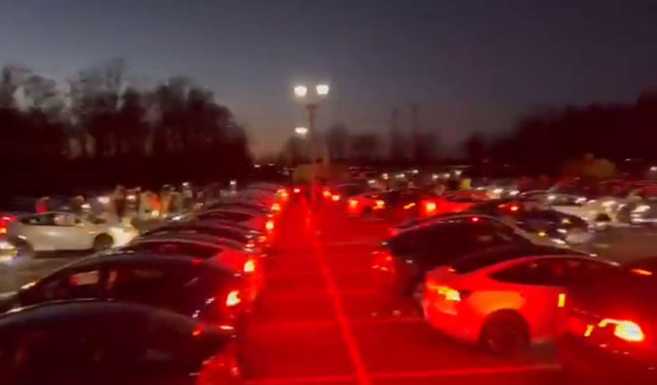 Watch: Tesla cars blink to ‘Naatu Naatu’ beats