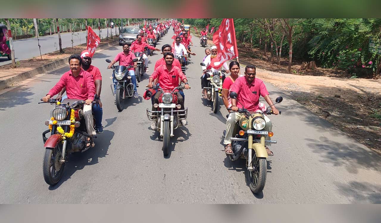 BJP conspiring to subvert constitution: Tammineni Veerabhadram