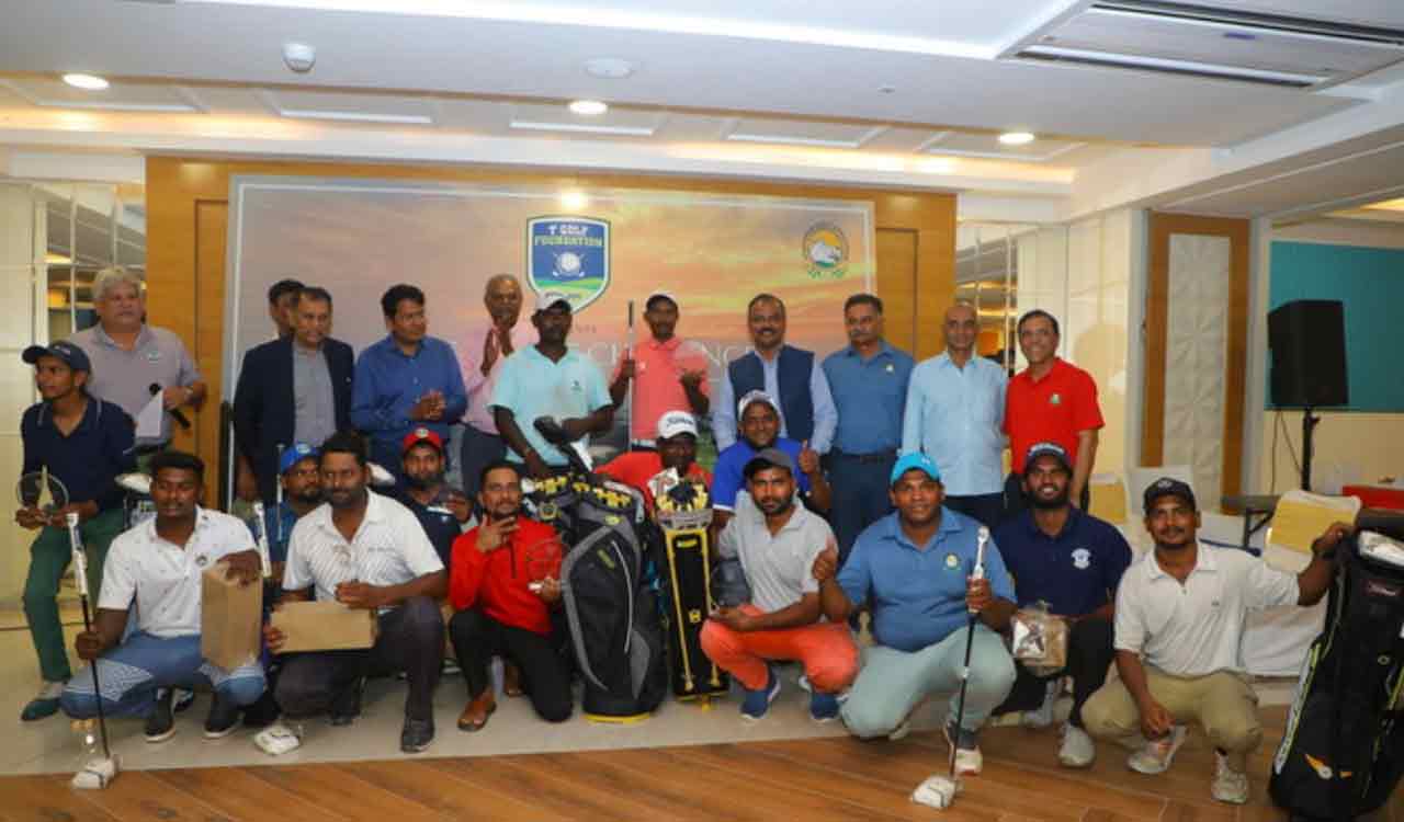Naresh bags top honours at Caddie Golf Challenge