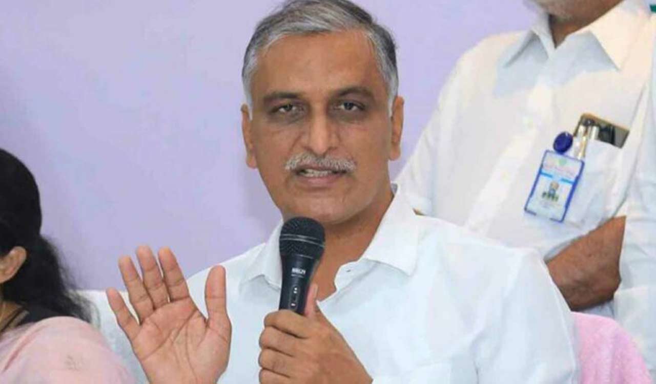 Harish Rao lashes out at BJP over demand for implementing PMFBY in Telangana