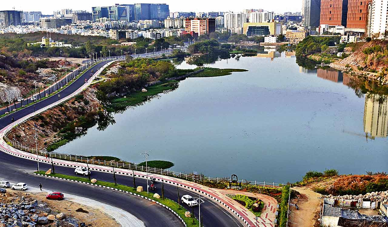 Khajaguda Lake new hotspot for Hyderabadis