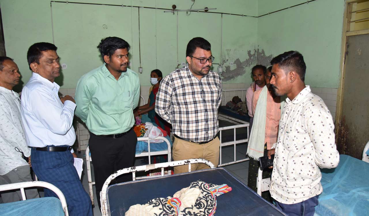 Mancherial Collector asks GGH officials to lay special focus on sanitation