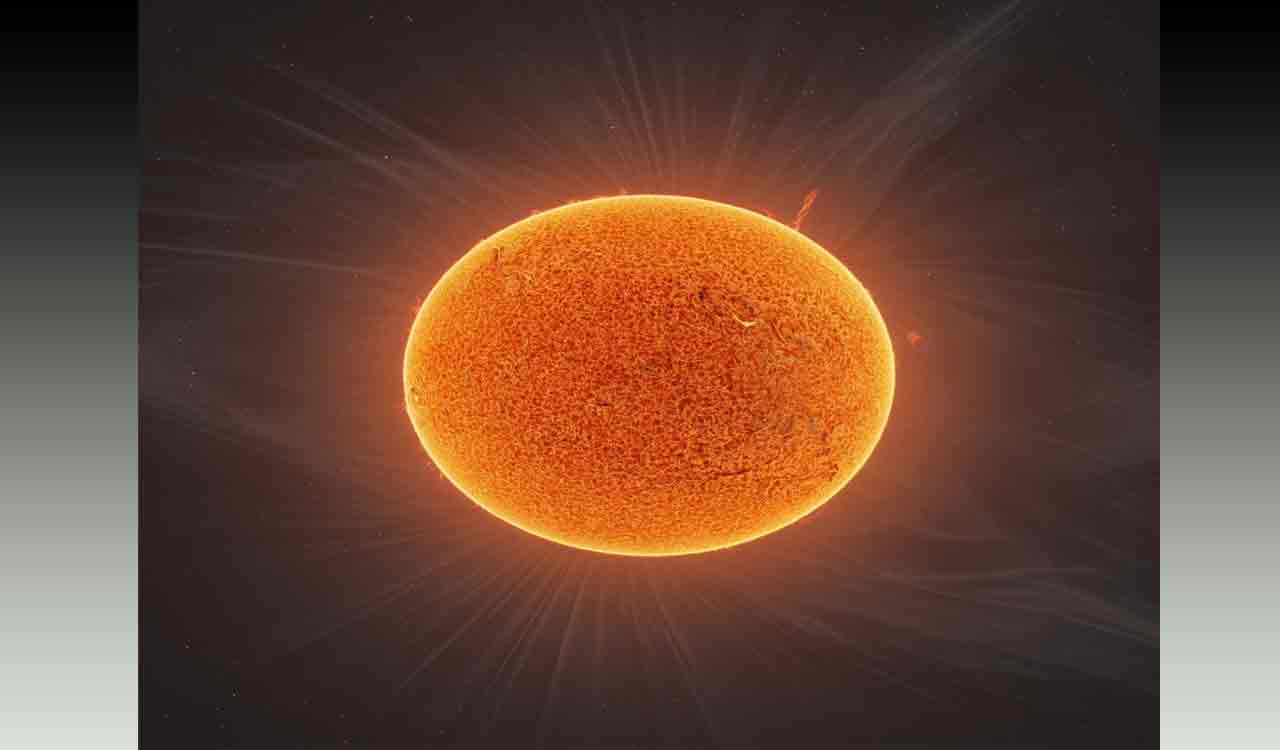 Tornado-like phenomenon spotted on sun