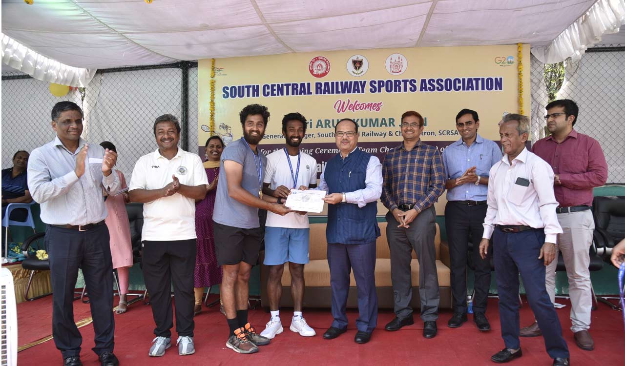 Double delight for Nitin at All India Inter-Railways Tennis Championship