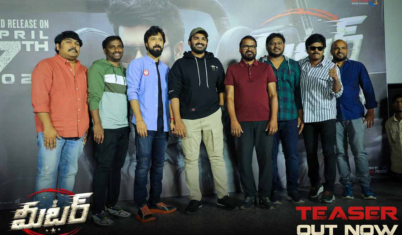 Meter is a highly energetic commercial movie: Kiran Abbavaram