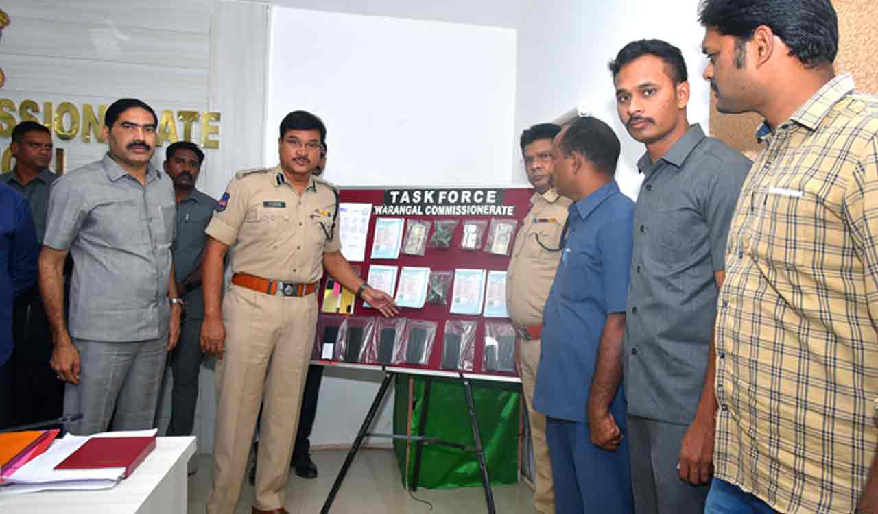 Warangal police bust fake way bill racket in sand transport, ten arrested
