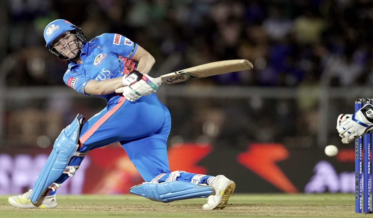 Mumbai Indians beat Delhi Capitals by 7 wickets to lift inaugural WPL trophy