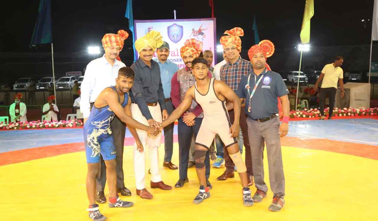 Hyderabad police organises 3-day wrestling competition