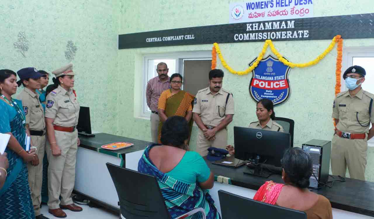 Women’s help desks set up in Khammam police stations