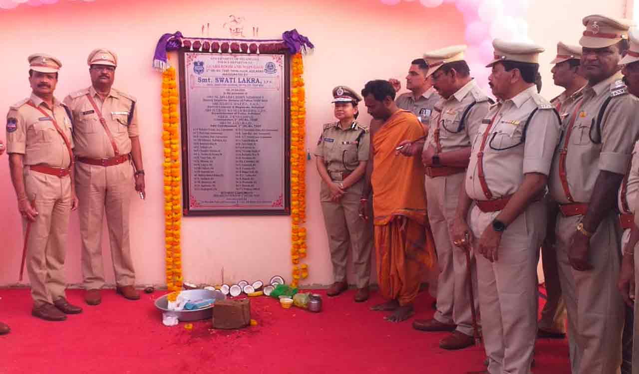 TSSP ADGP Swati Lakra tours Adilabad