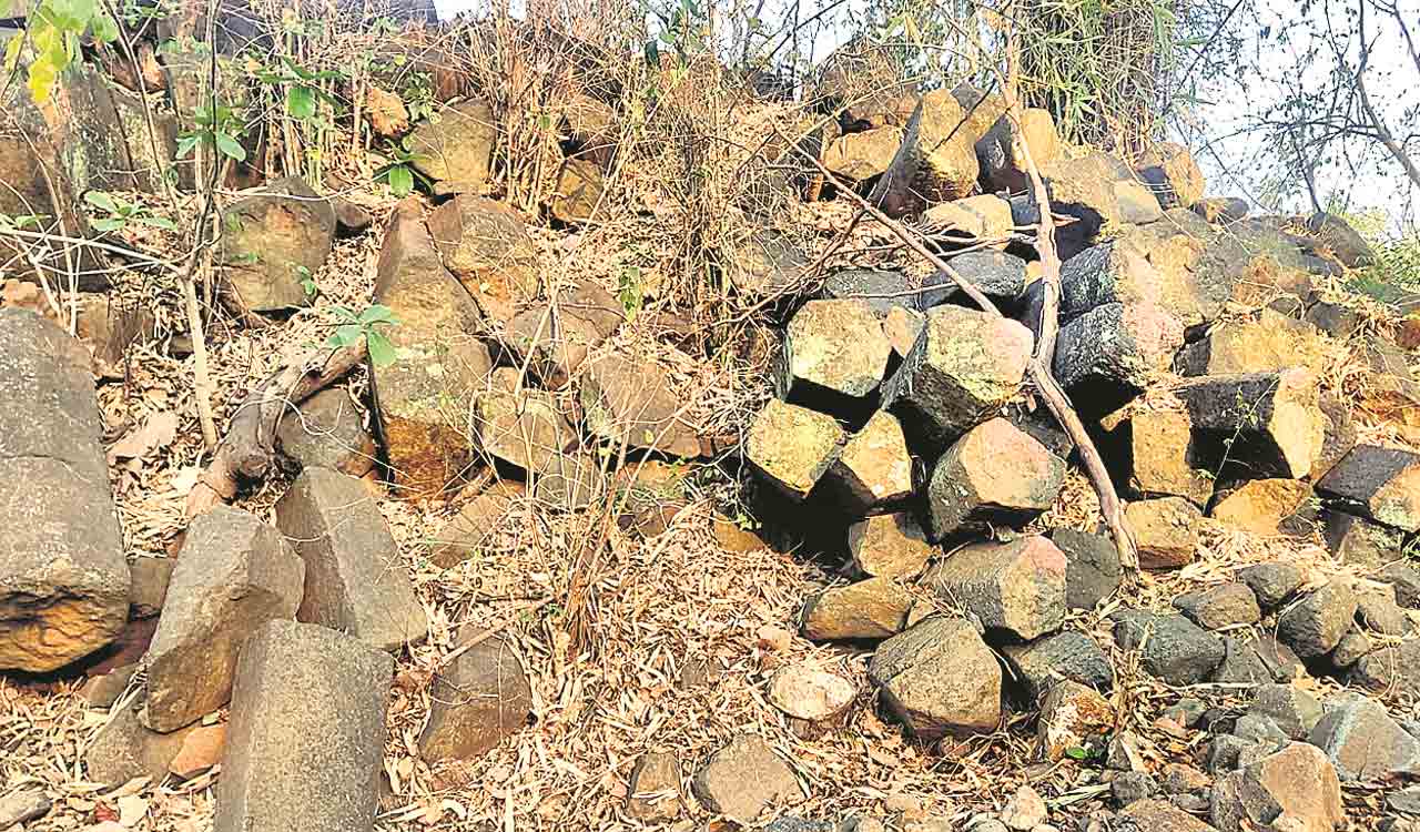 65 million year old columnar basalts discovered in Asifabad