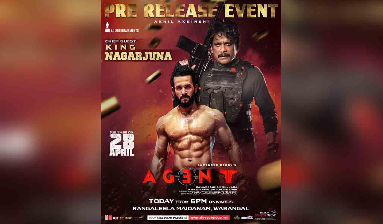 Agent pre-release event: Nagarjuna will grace the event today