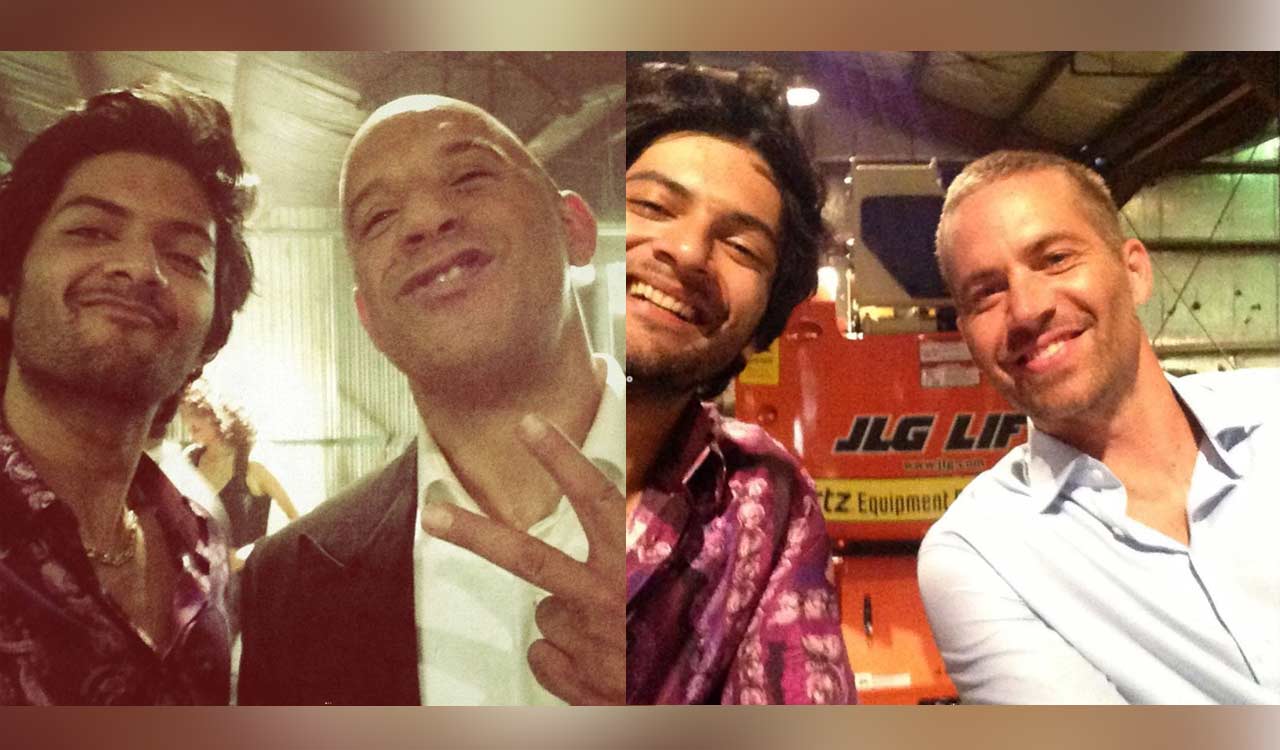 Ali Fazal drops pics with Vin Diesel, Paul Walker