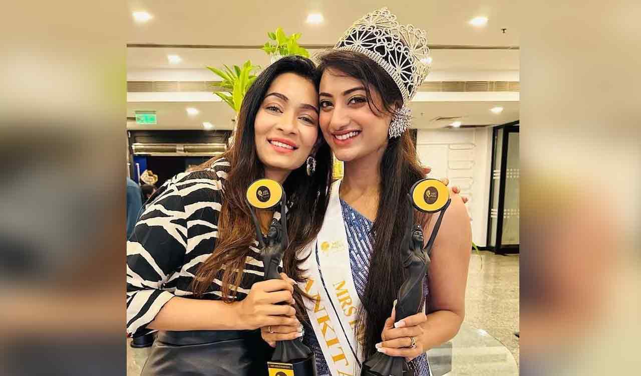 Hyderabad’s Ankita Thakur takes home Mrs. India crown