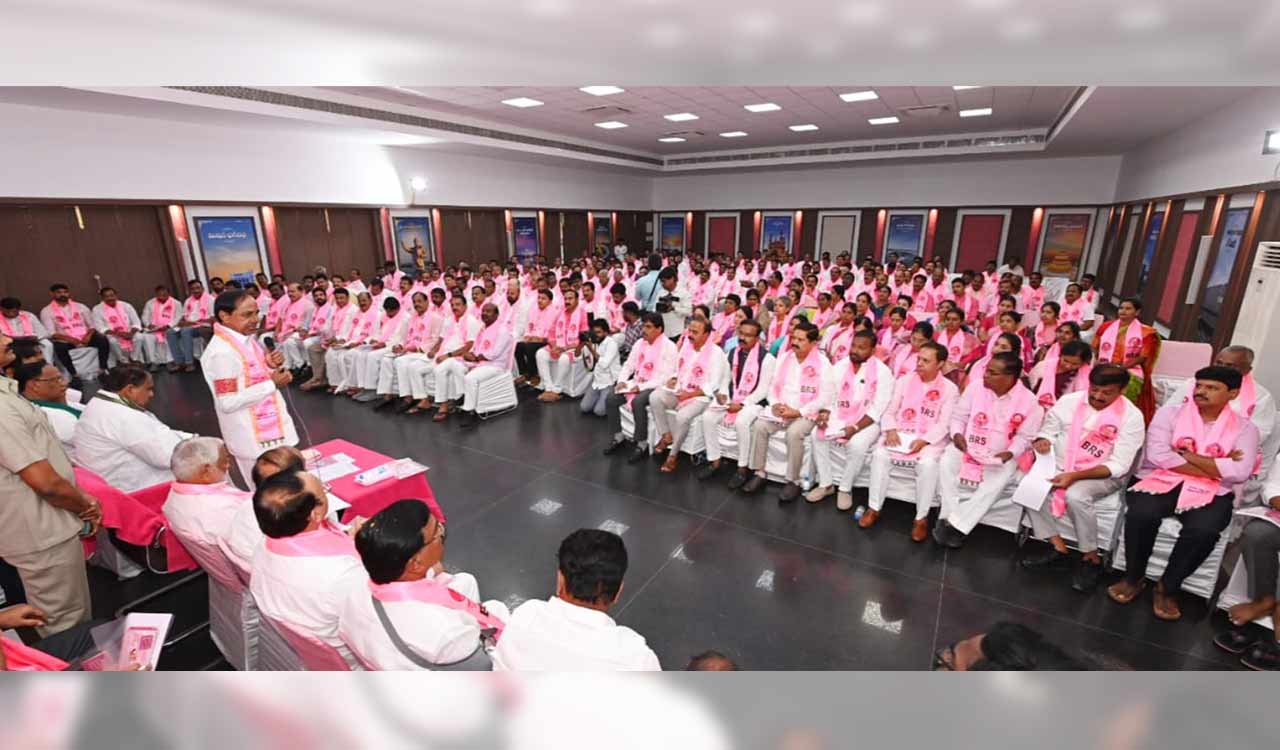 Telangana: BRS plenary turns festive occasion
