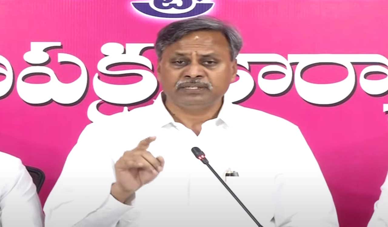 BRS demands PD Act case against Bandi Sanjay