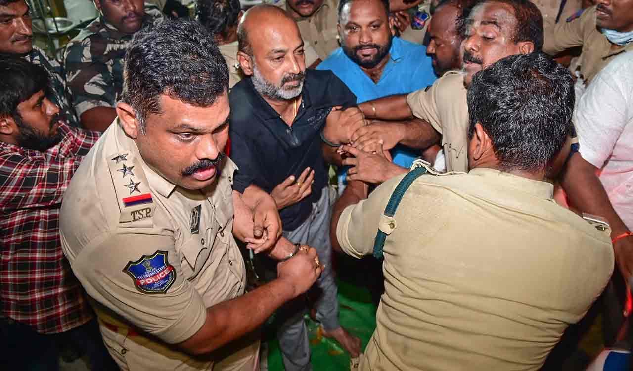 SSC paper leak case: Pre-planned and evil designed conspiracy by Bandi Sanjay, accused No.1