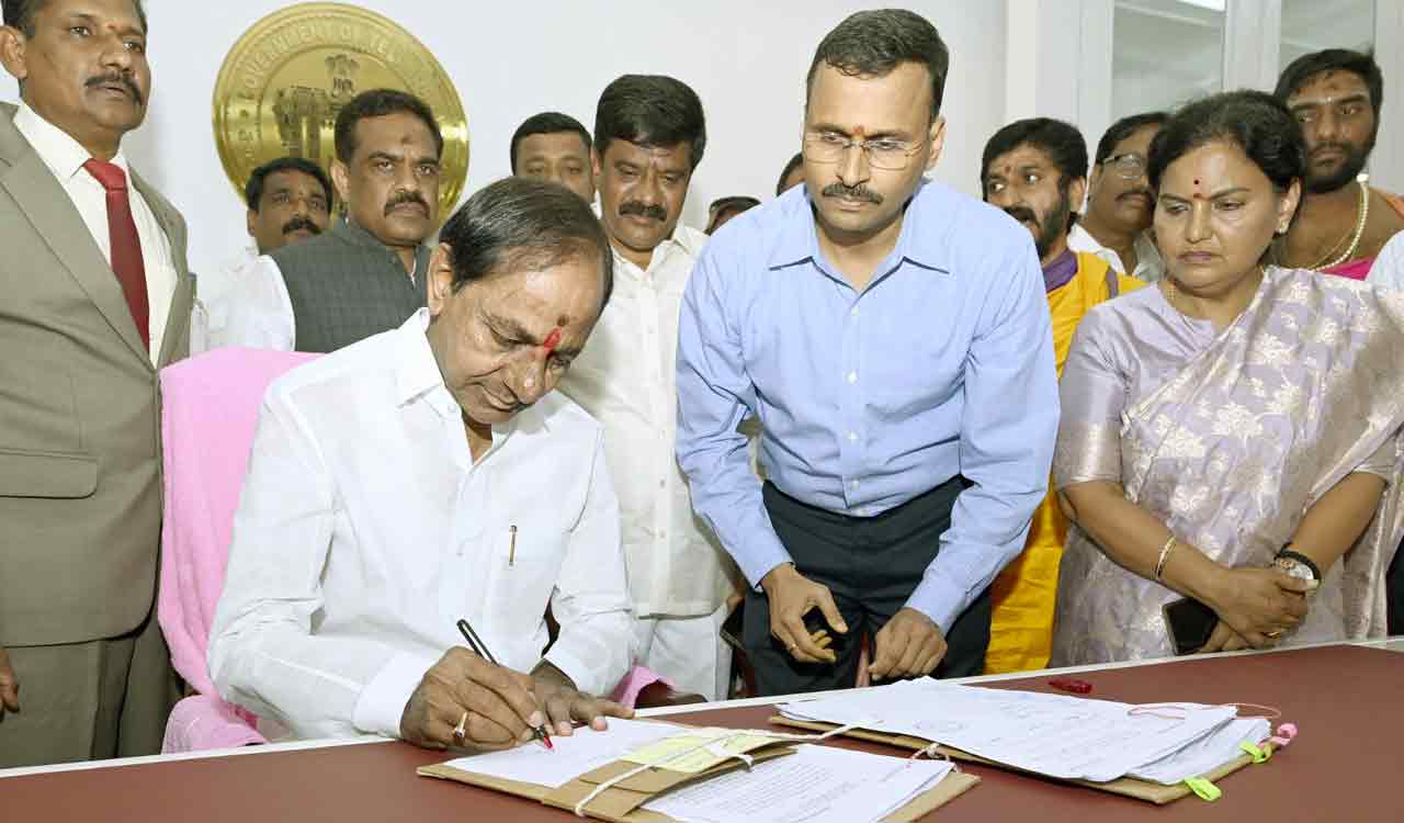 Reconstruction of Telangana a reply to detractors, says CM KCR