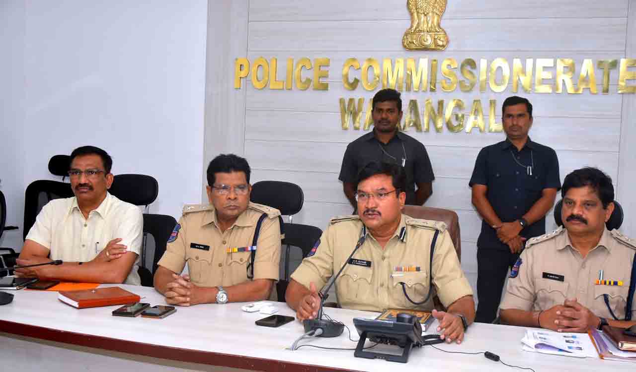 Warangal CP Ranganath counters Bandi’s allegations
