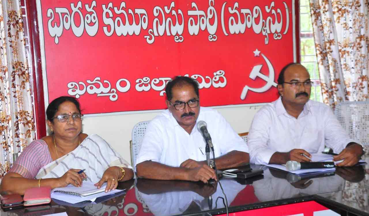 BJP’s pro-corporate and communal agenda dangerous to nation: Tammineni Veerabhadram
