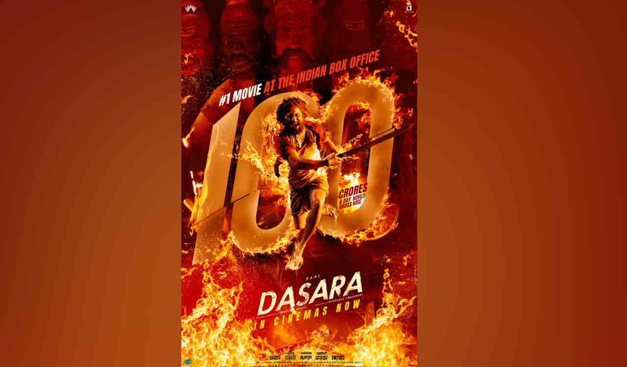 Nani’s Dasara enters the 100 crore club in just 7 days