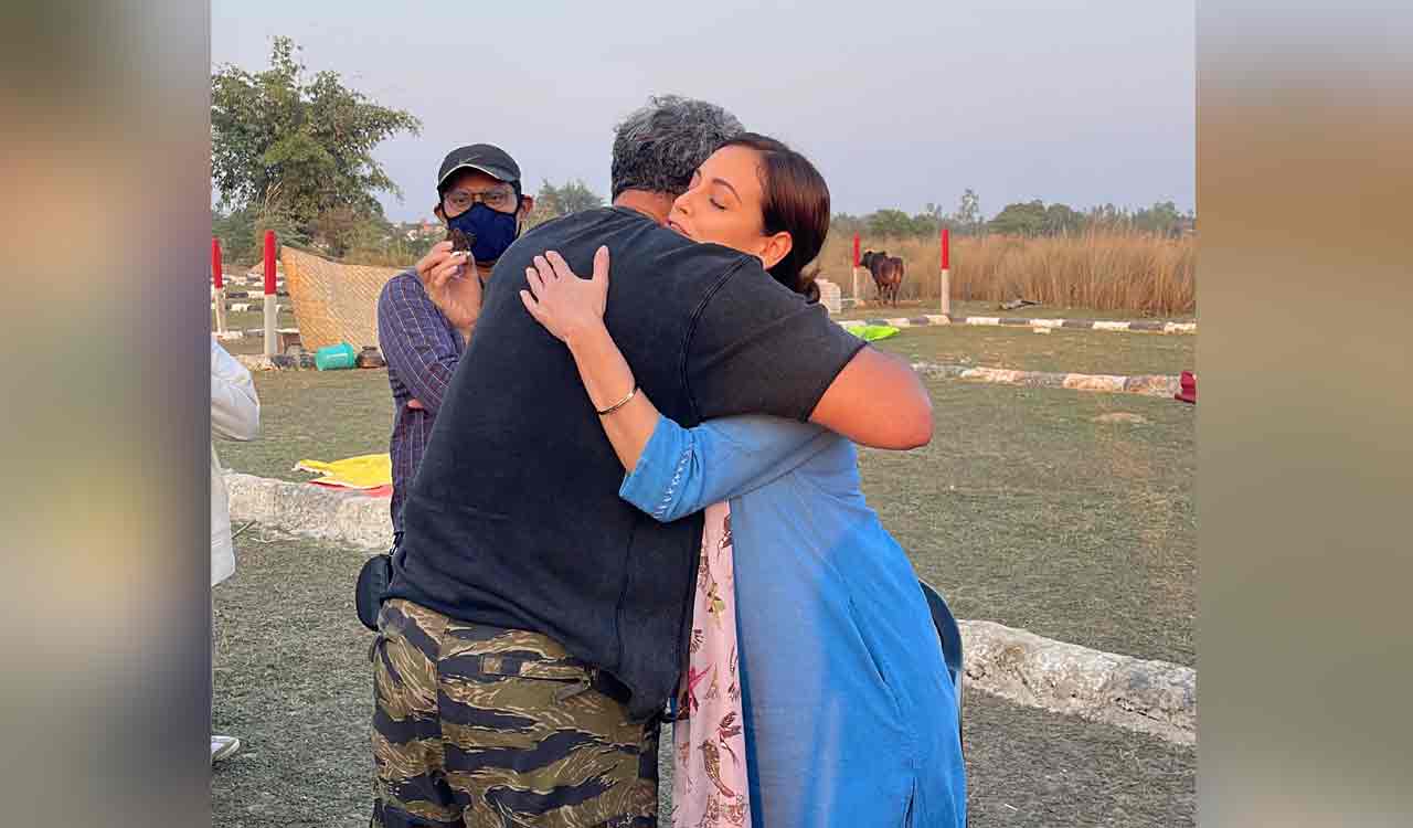 My co-stars ensured that I did not miss my family on my birthday, says Dia Mirza