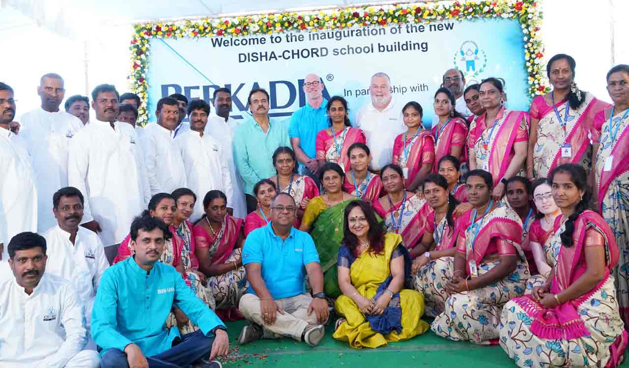 Hyderabad: Disha-Chord School Building inaugurated for urban deprived children