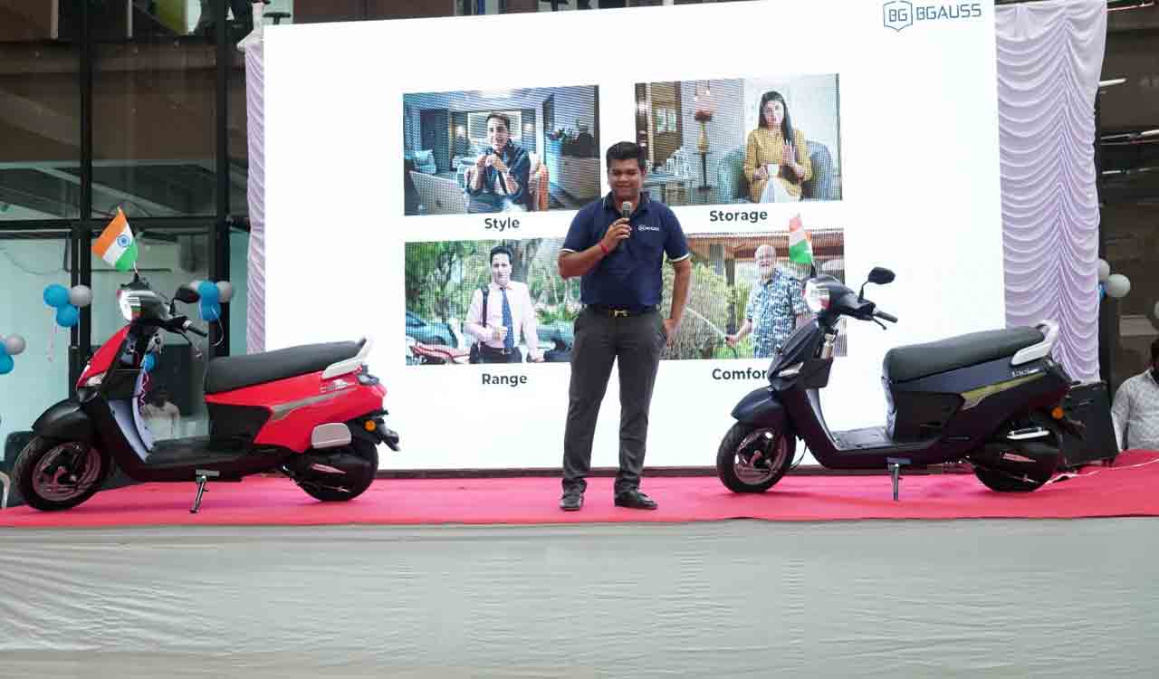 BGAUSS unveils its flagship EV scooter ‘BG C12’