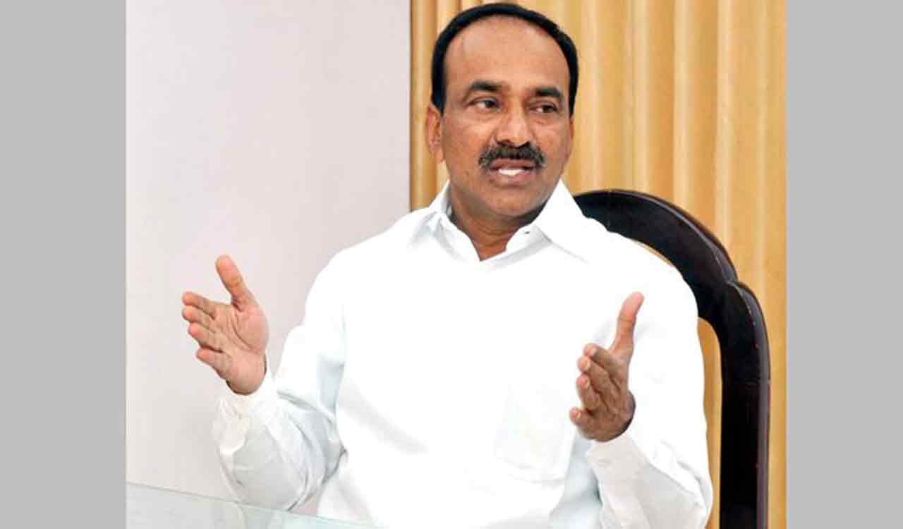 Hyderabad: Complaint lodged against Eatela Rajender over derogatory comments against Congress party