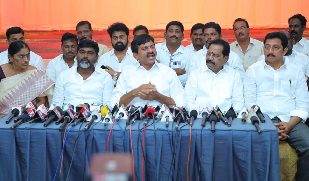 Ponguleti cries revenge, BRS MLAs hit back