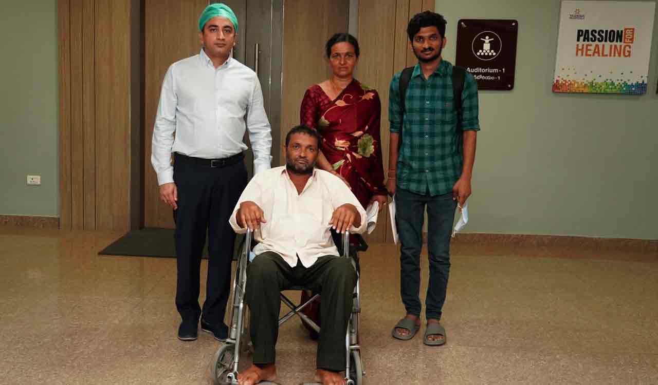 Hyderabad: Farmer recovers from Covid after ventilator, ECMO support at Yashoda Hospitals