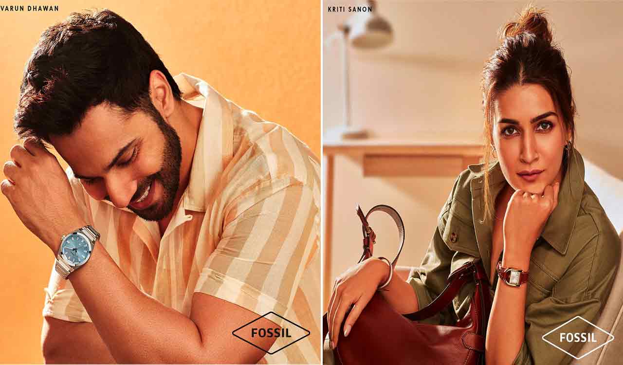 Fossil unveils the dazzling new Spring Collection 2023 with Kriti Sanon, Varun Dhawan