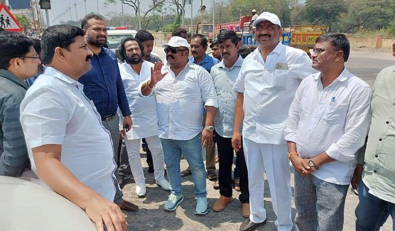 Take all possible measures to prevent road accidents in Karimnagar: Gangula tells officials