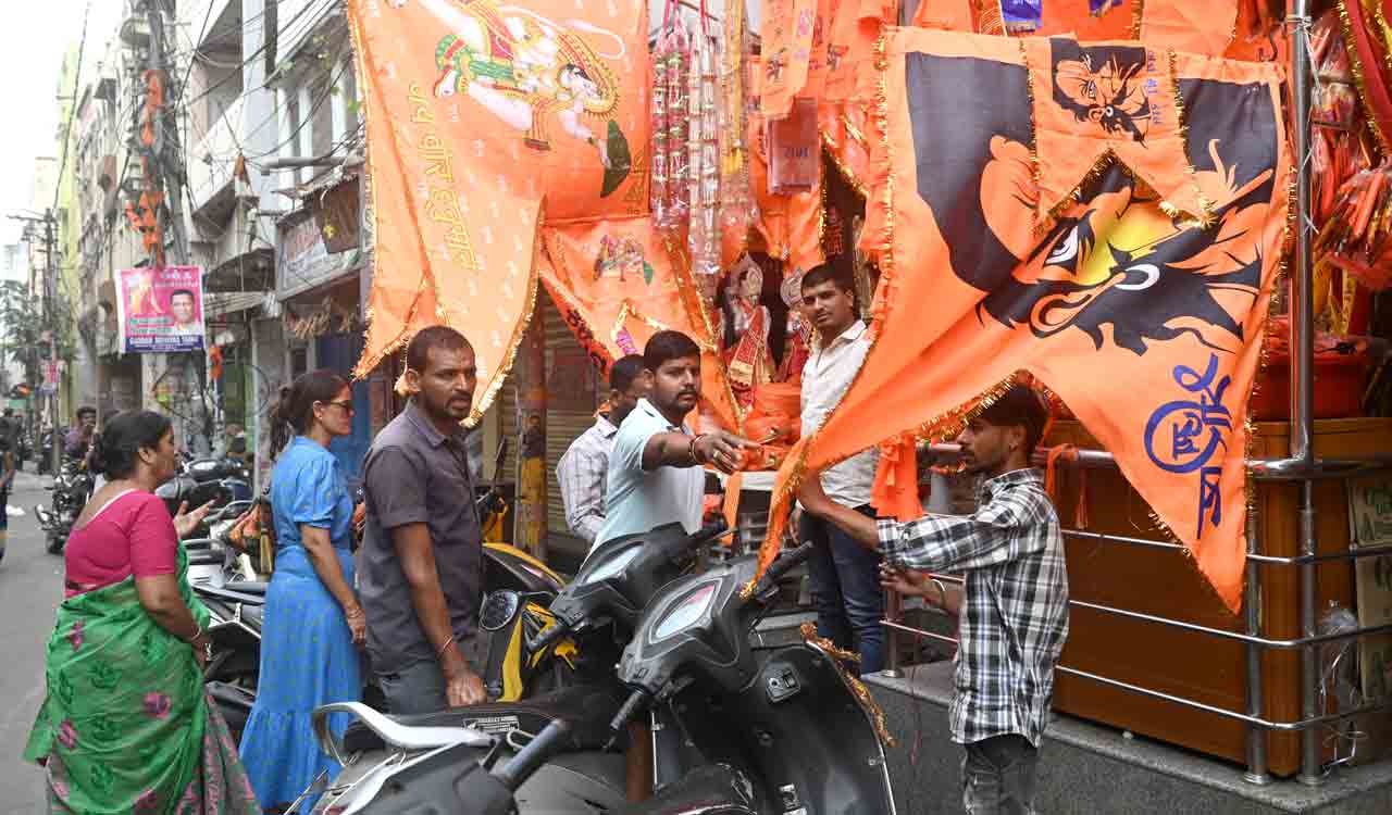 Hyderabad: Elaborate security arrangements for Hanuman Jayanthi Shobha Yatra