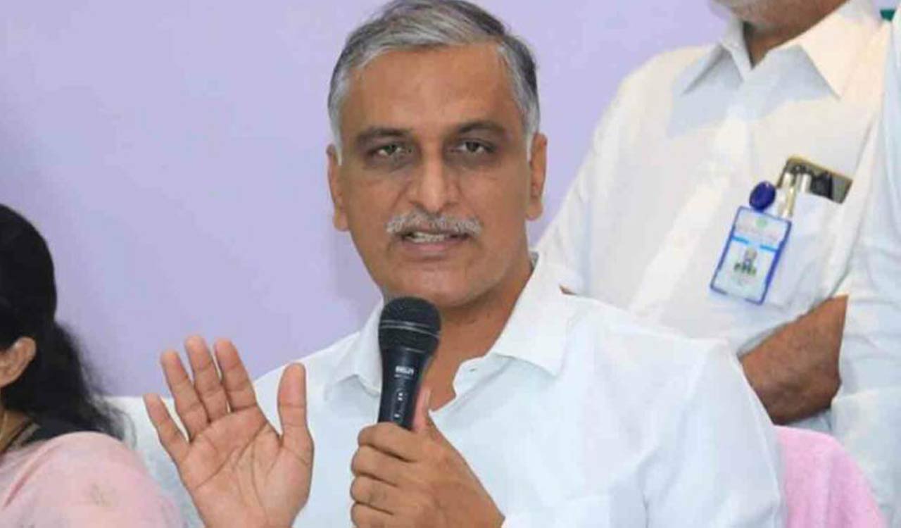 Govt medical infra projects underway at brisk pace: Harish Rao
