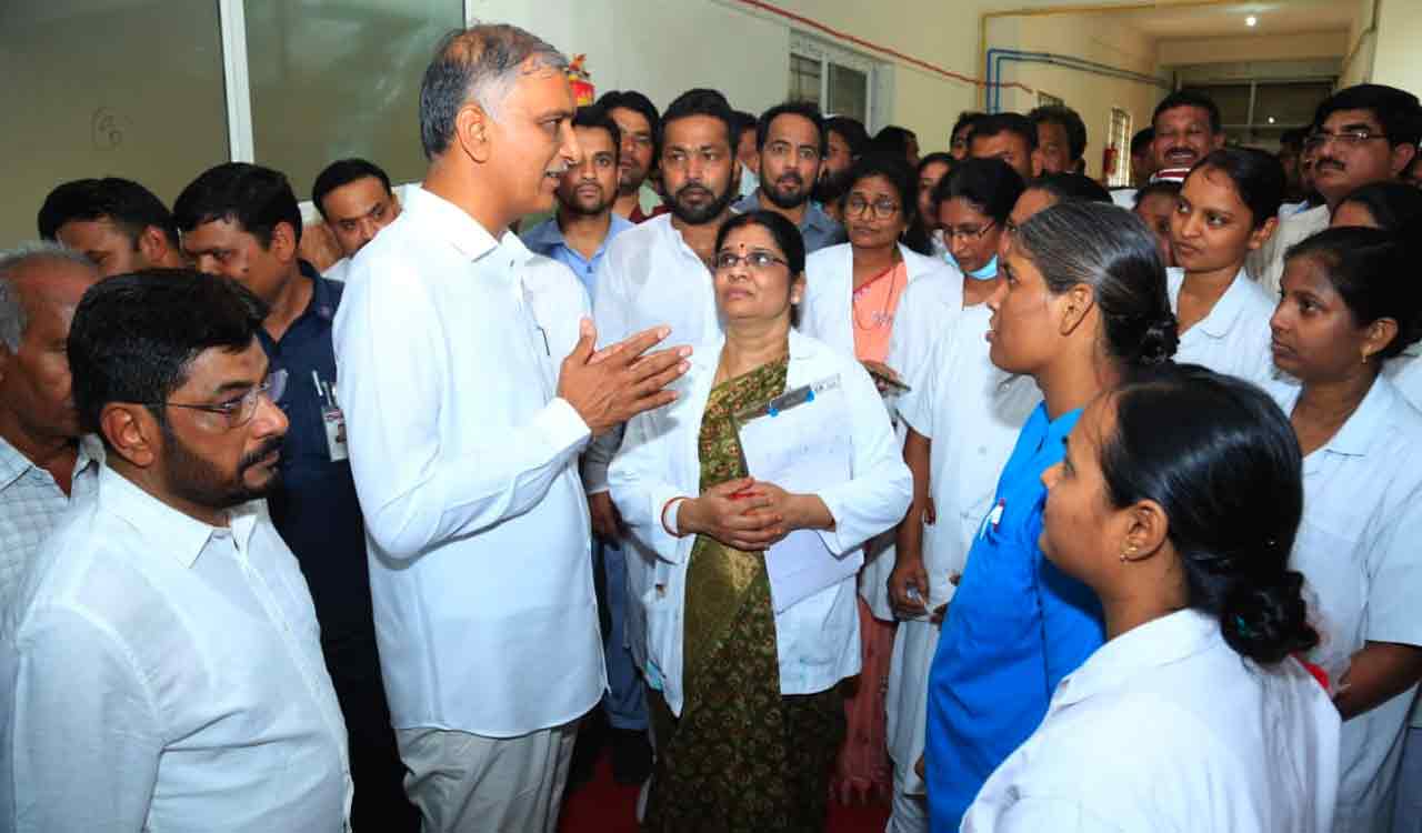 Dialysis centres in Telangana up 102, says Harish Rao