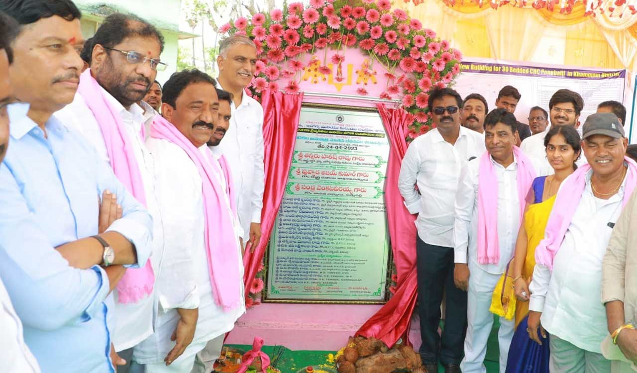 Khammam witnessed rapid development in BRS rule: Harish Rao