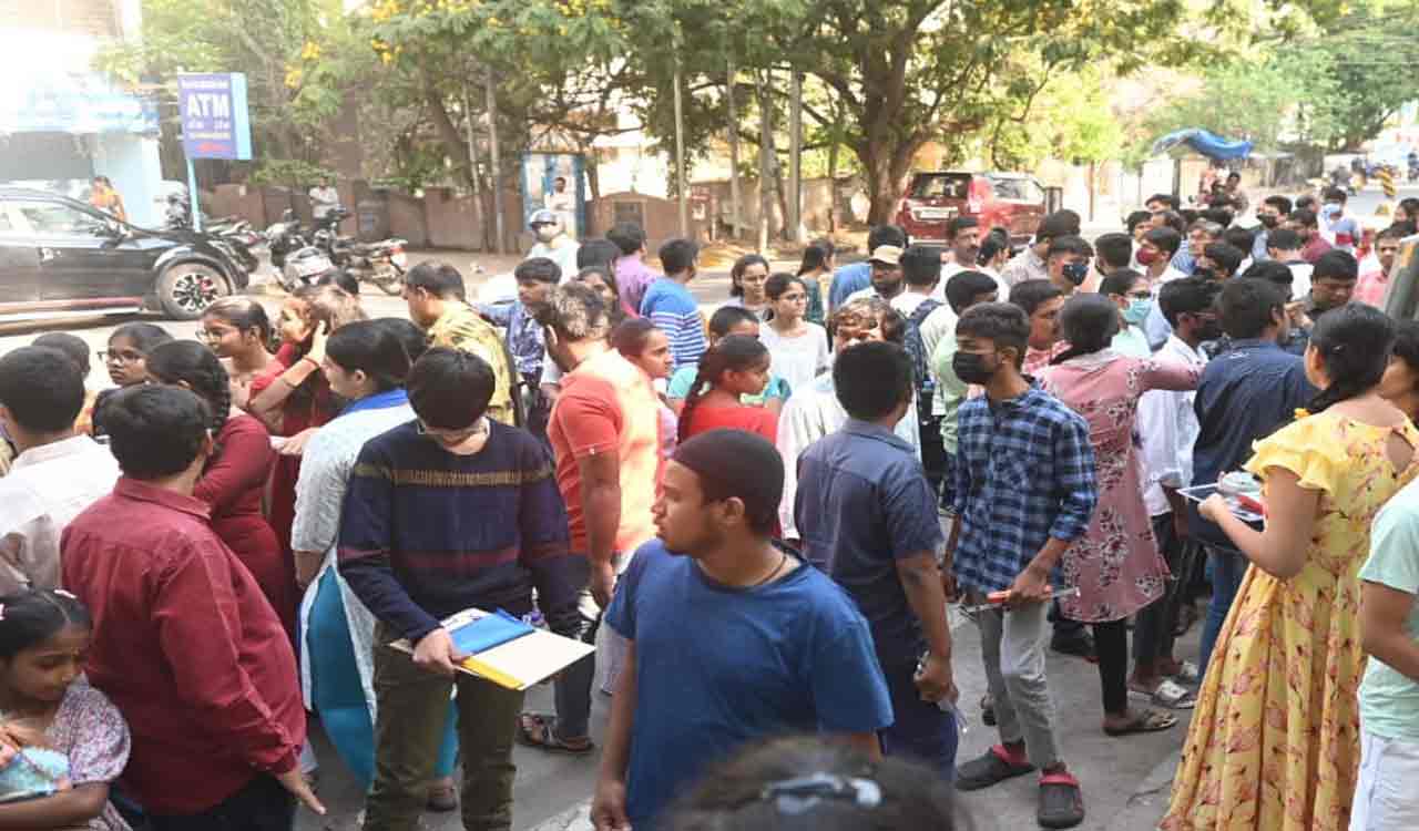 Telangana: 3 officials suspended in SSC Public Exam leak case