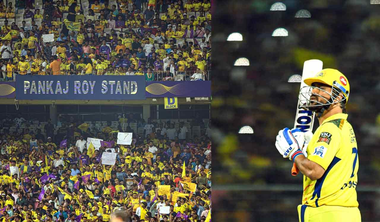 IPL 2023: Fans at Eden Gardens trying to give me a farewell, says Dhoni