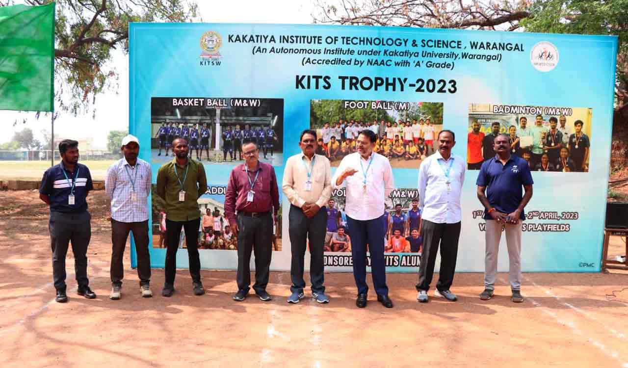 Warangal: Two-day professional collegiate tournament commences at KITSW 